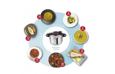 Cocotte TEFAL Clipso Minute Easy 6L IX en Tunisie
