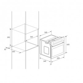 FOUR VENTILE GAZ/GAZ INOX FOCUS