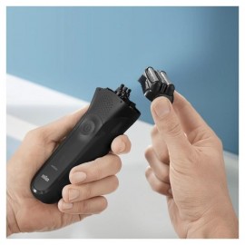 RASOIR ELECTRIQUE RECHARGEABLE BRAUN SÉRIES 3 300S NOIR