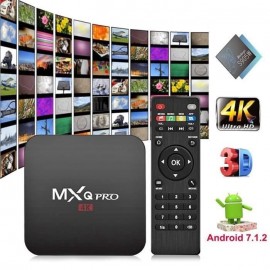 BOX ANDROID MX Q PRO- 4K - 1 Go RAM - 8 Go ROM + 12 mois FORZA IPT