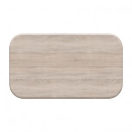 TABLE RECTANGULAIRE PLIANTE PVC  PEINT